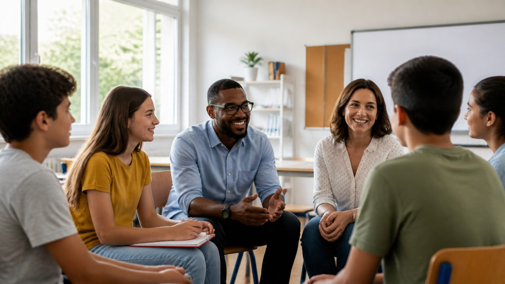 O apoio da comunidade escolar e familiar fortalece o mindset na infância
