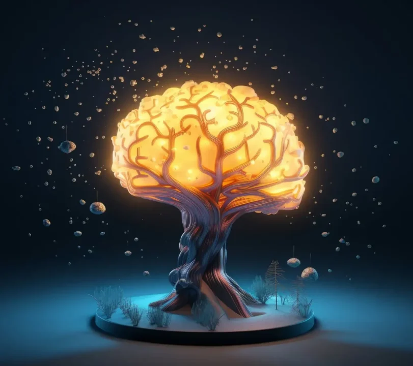 Arvore representando uma mente forte