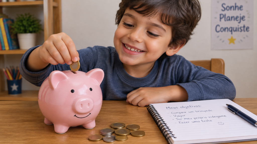 mesada para criança, valor da mesada, educação financeira infantil, como dar mesada, ensinar sobre dinheiro